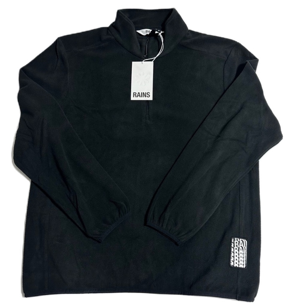Rains Unisex Fleece Half Zip Sweatshirt